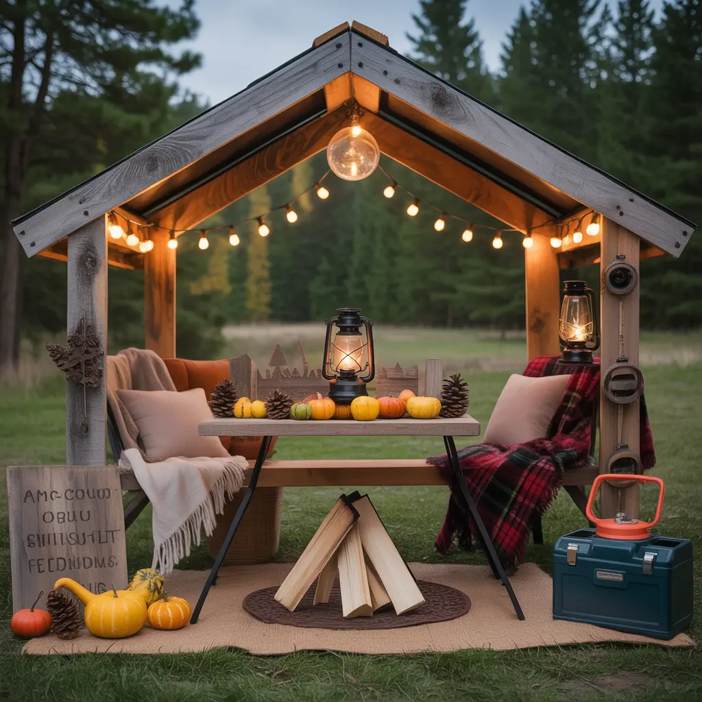 seasonal campsite campsite decorating ideas