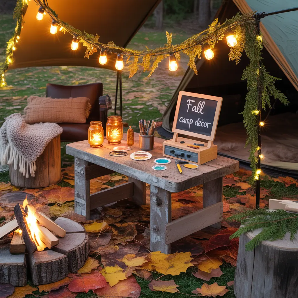 seasonal campsite campsite decorating ideas