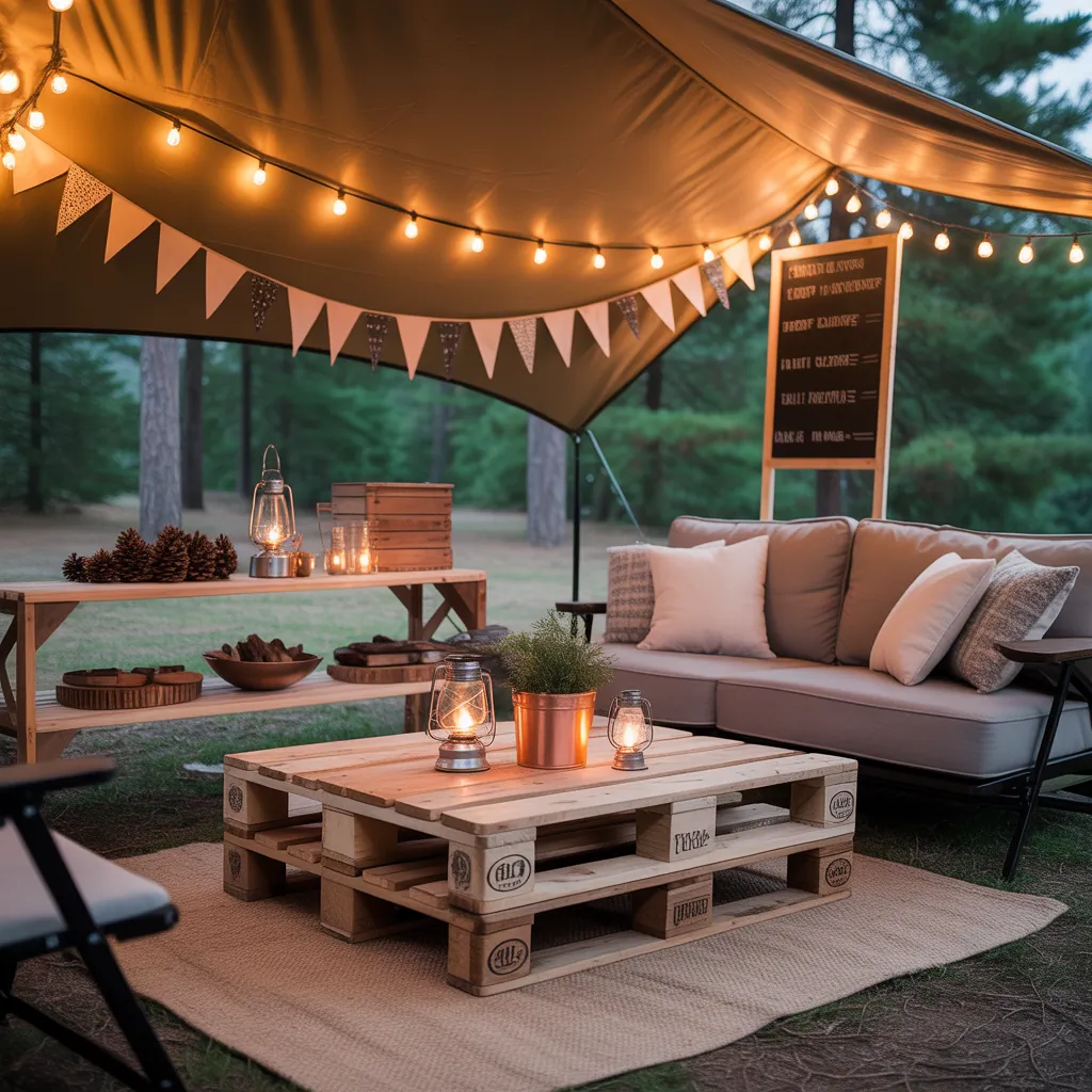 seasonal campsite campsite decorating ideas