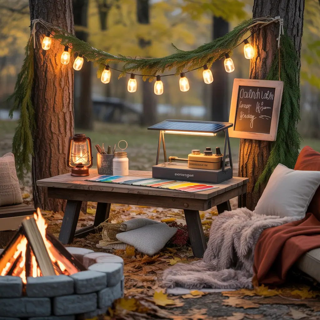 seasonal campsite campsite decorating ideas