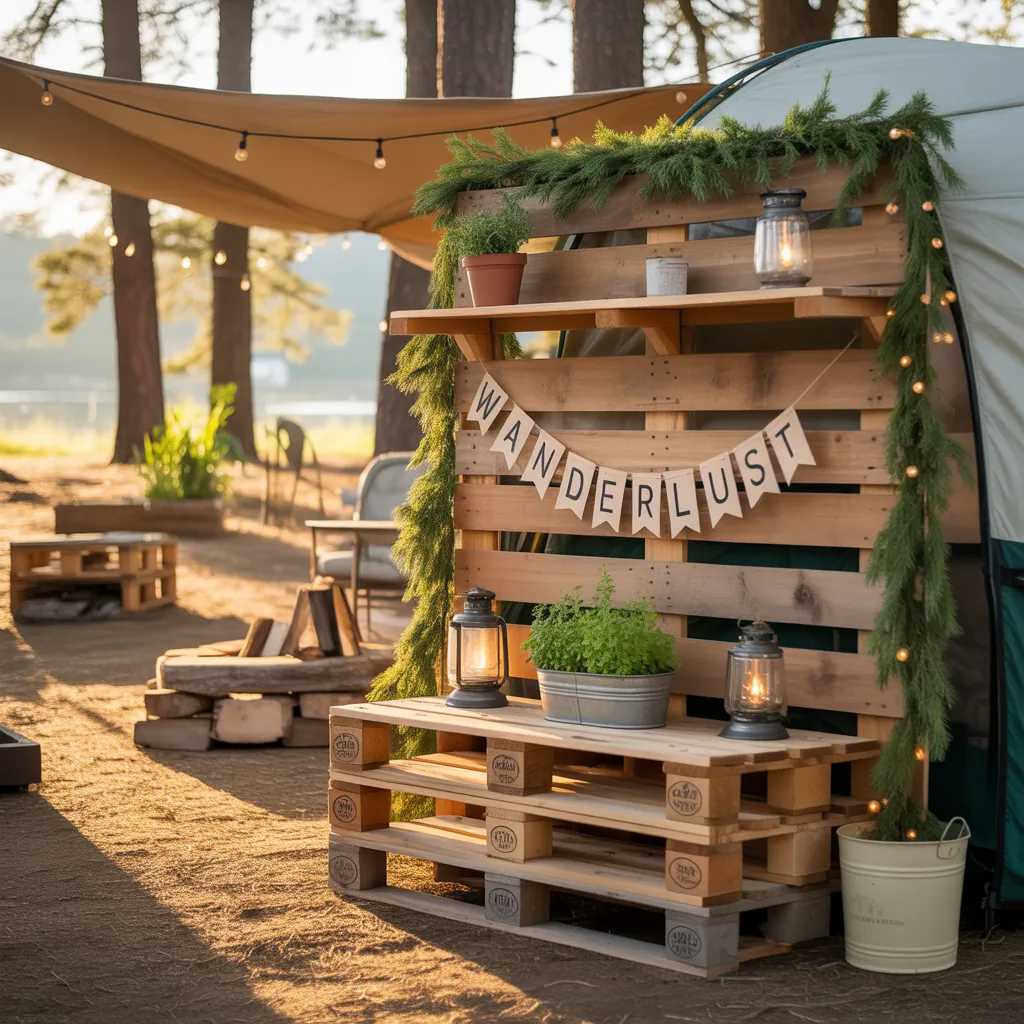 seasonal campsite campsite decorating ideas