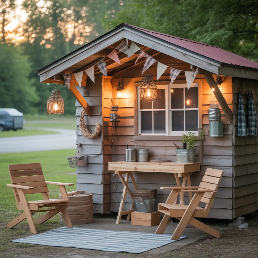 seasonal campsite campsite decorating ideas