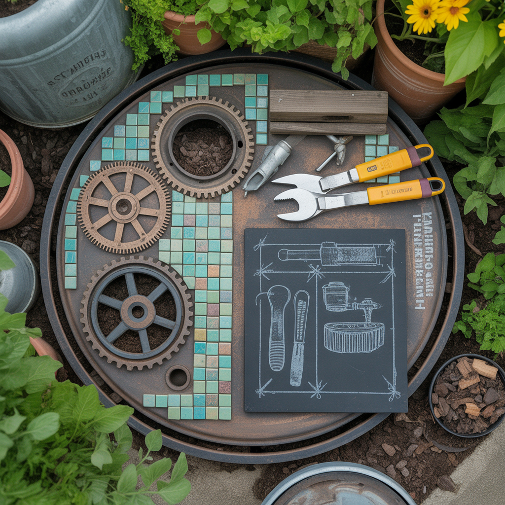 septic tank lid ideas