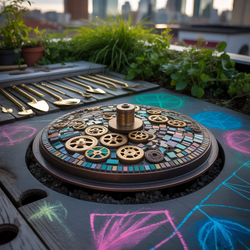 septic tank lid ideas