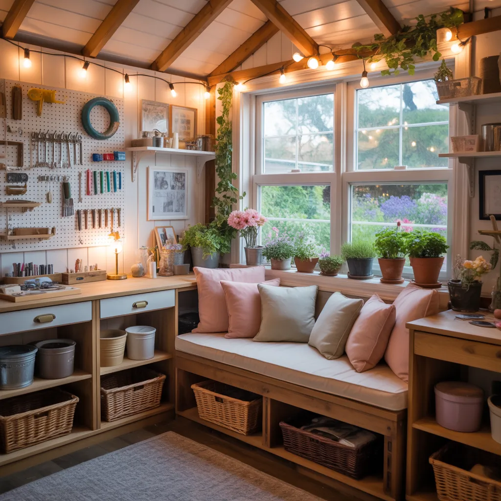 she shed interior design ideas
