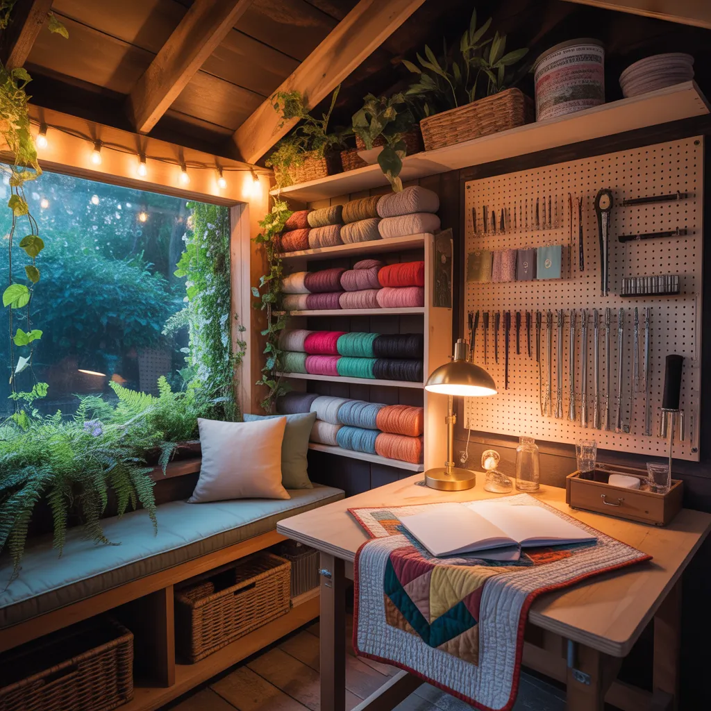 she shed interior design ideas