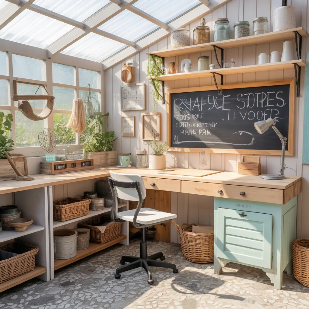 she shed interior design ideas