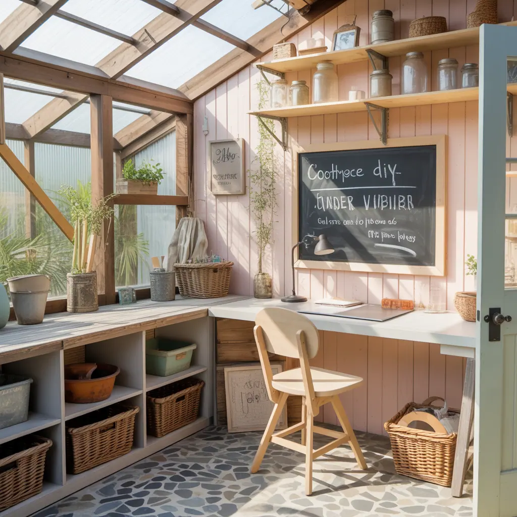 she shed interior design ideas