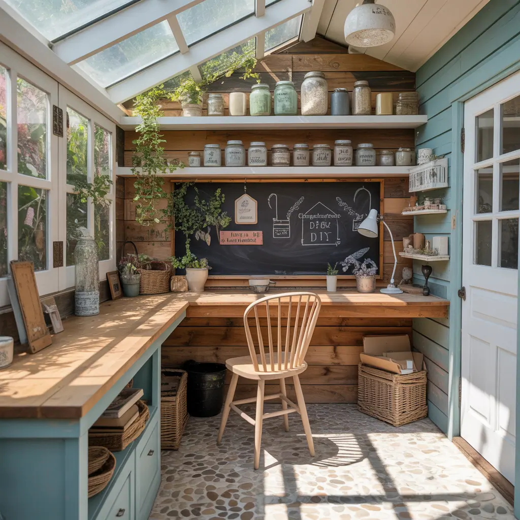 she shed interior design ideas