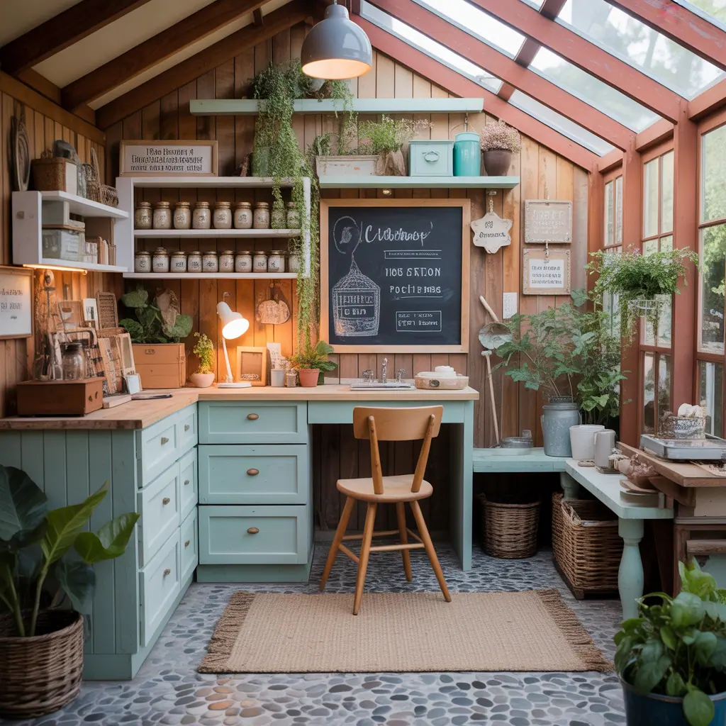 she shed interior design ideas