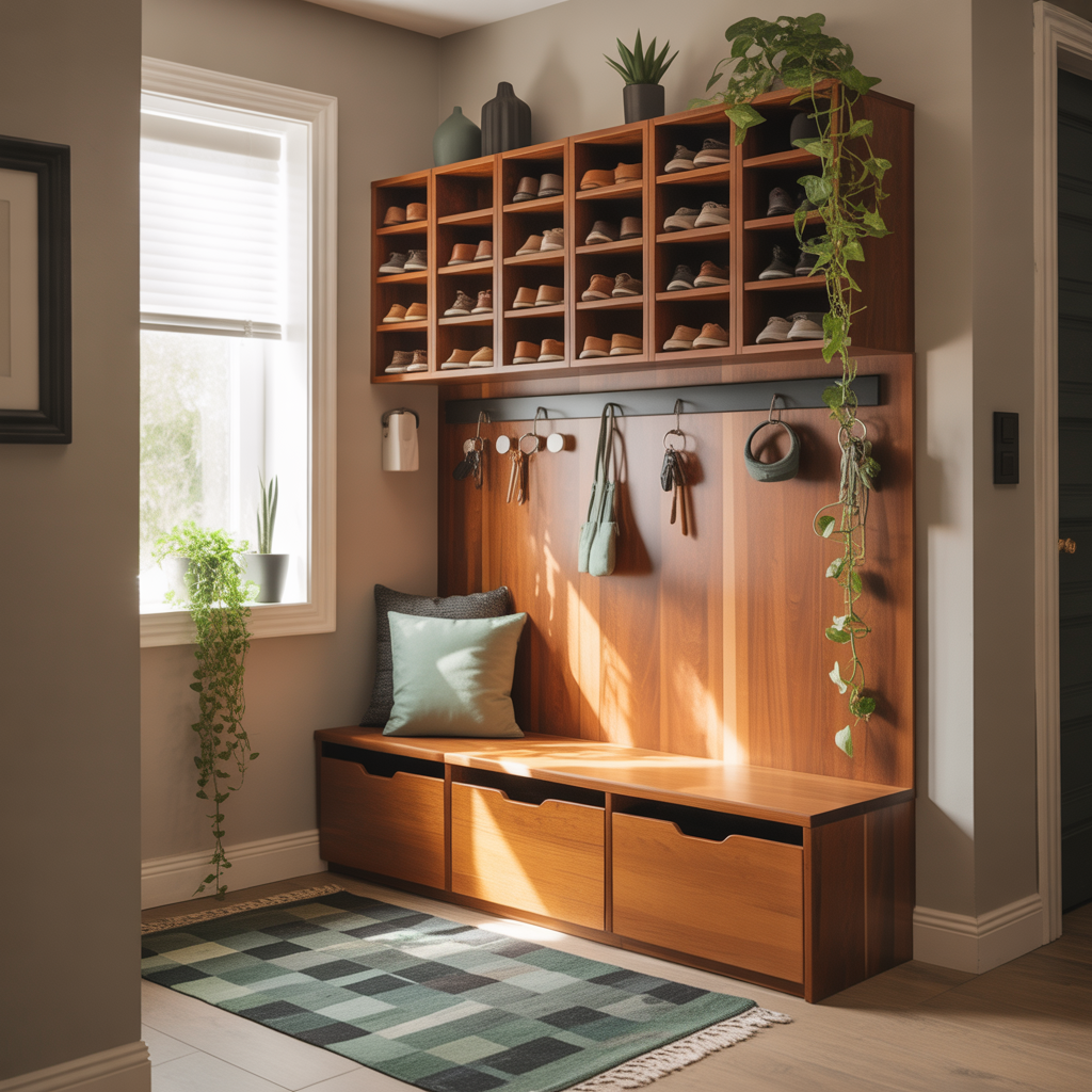 shoe storage ideas small entryway