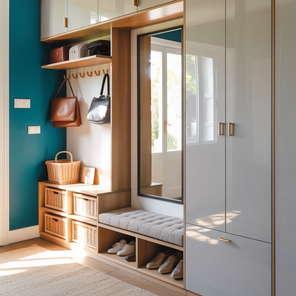 shoe storage ideas small entryway