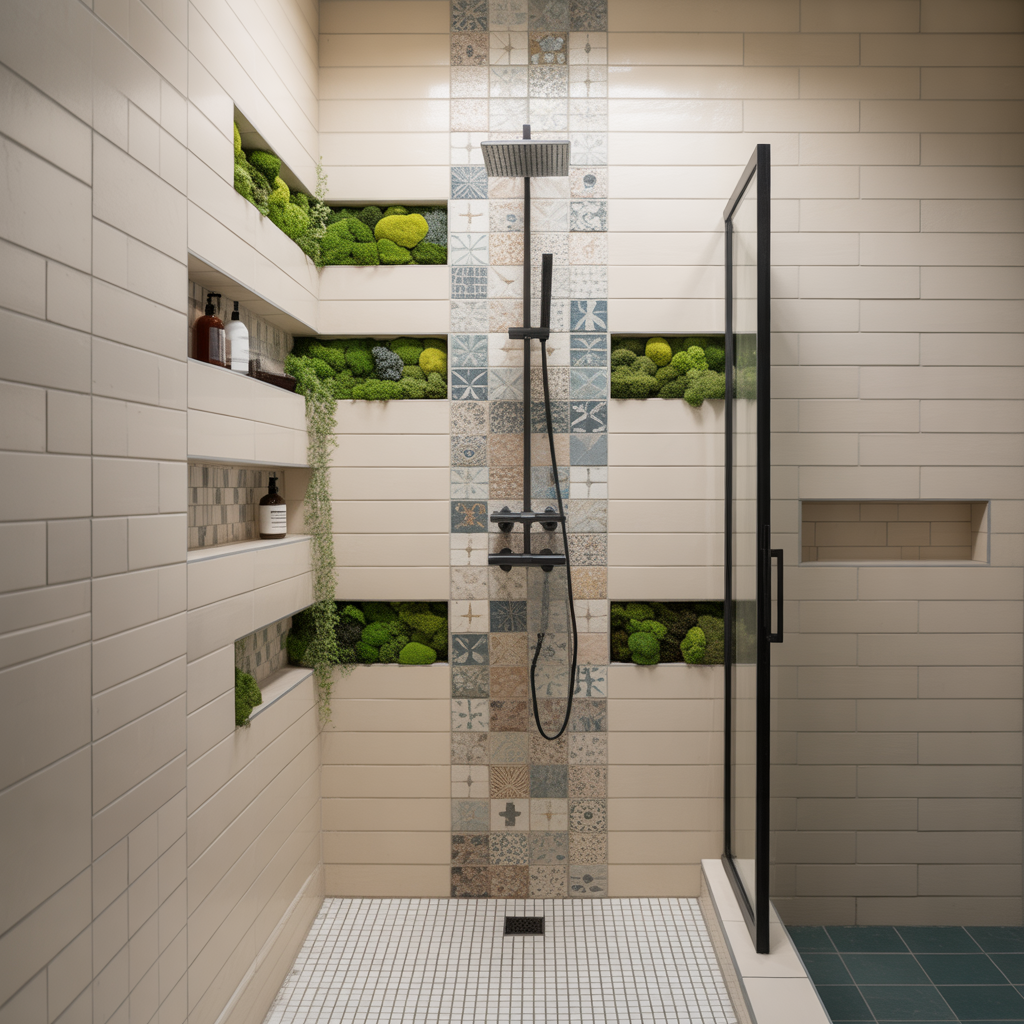 shower ideas for walls
