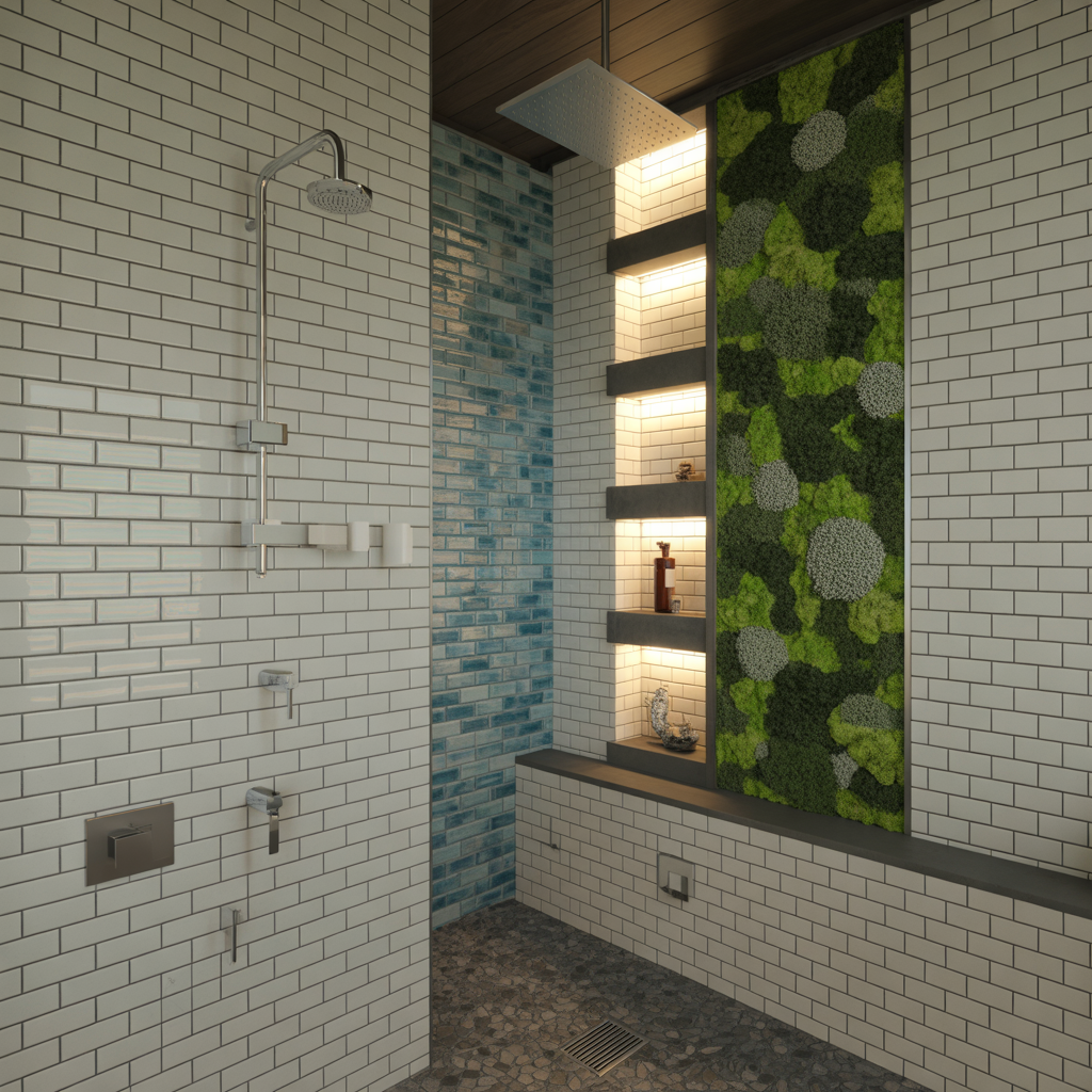 shower ideas for walls