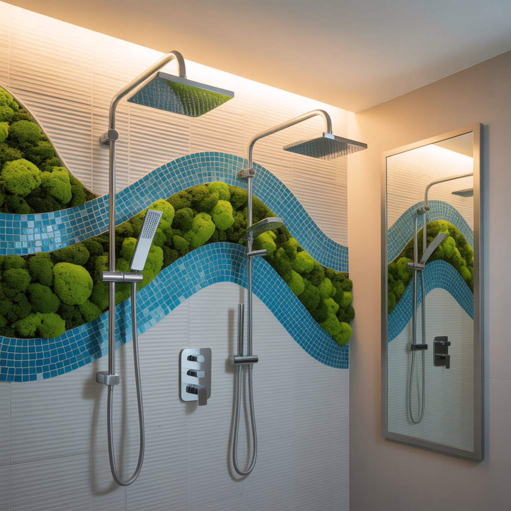 shower ideas for walls