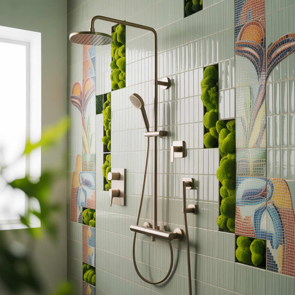 shower ideas for walls
