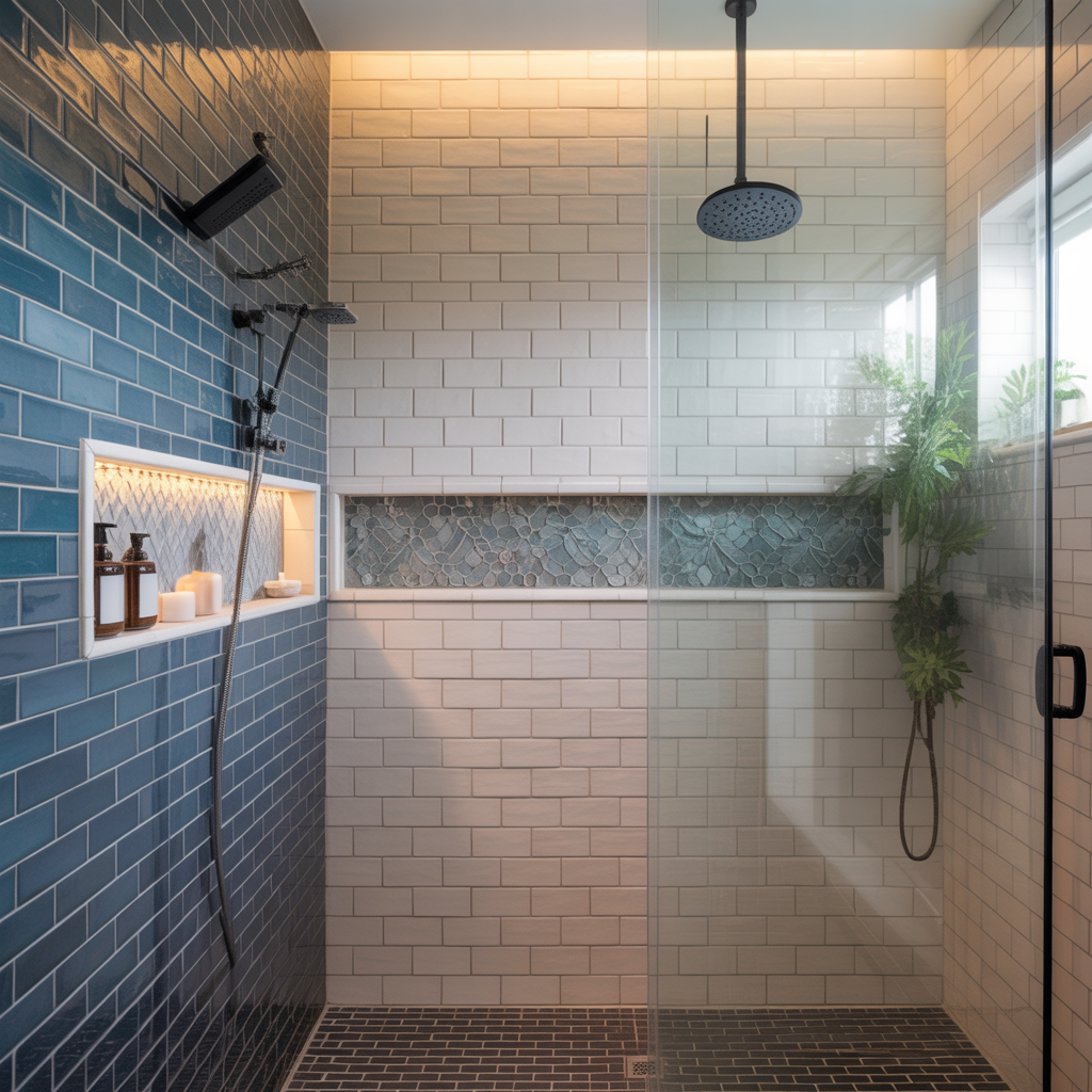 shower ideas for walls