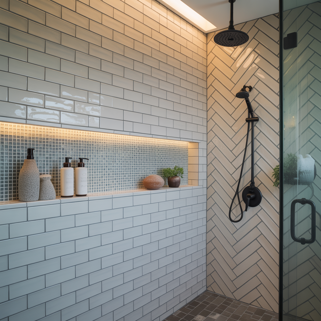 shower ideas for walls