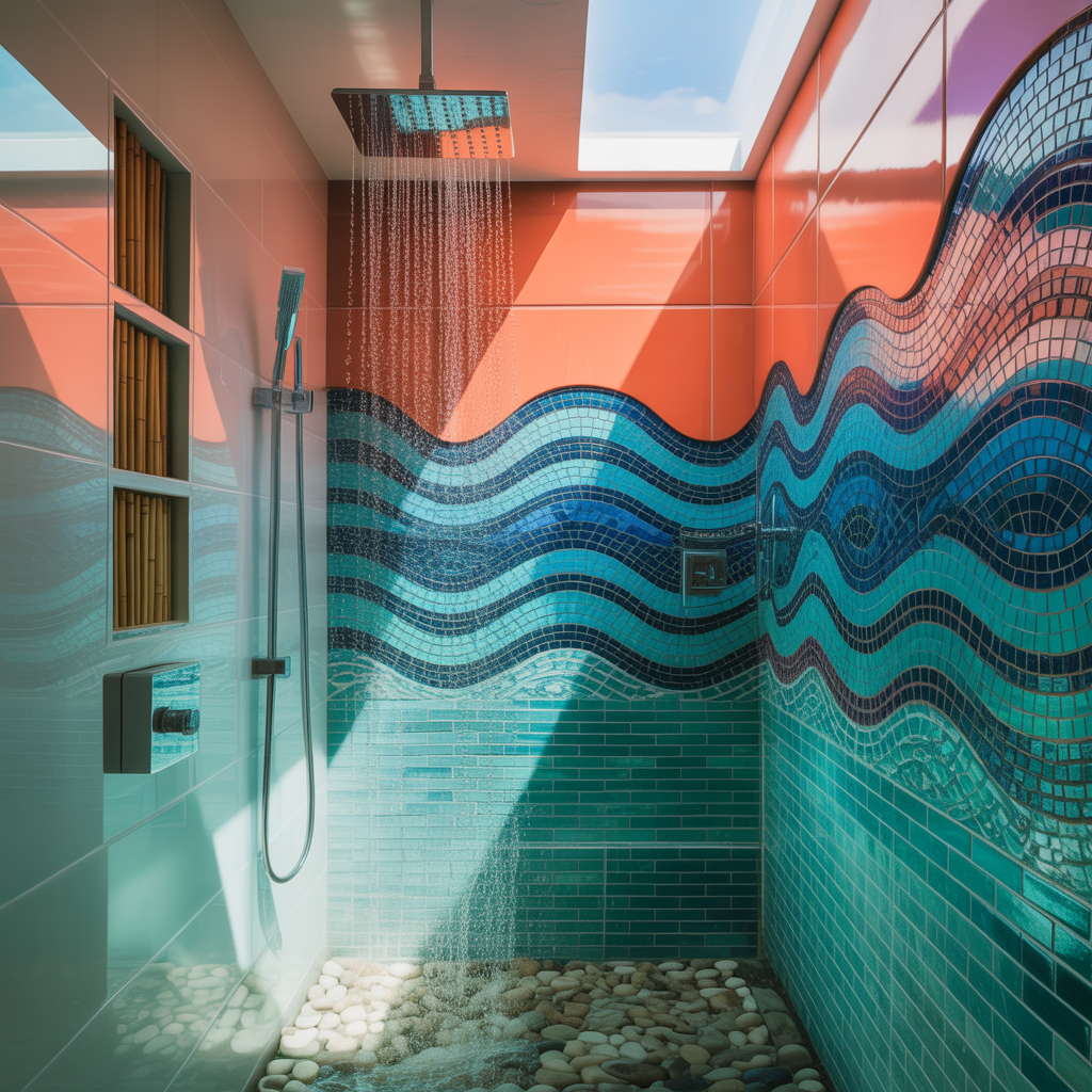 shower ideas for walls