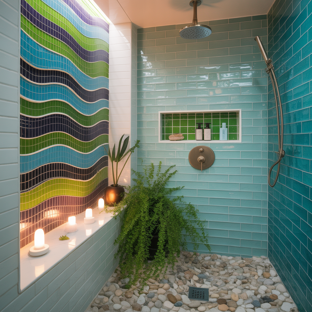 shower ideas for walls