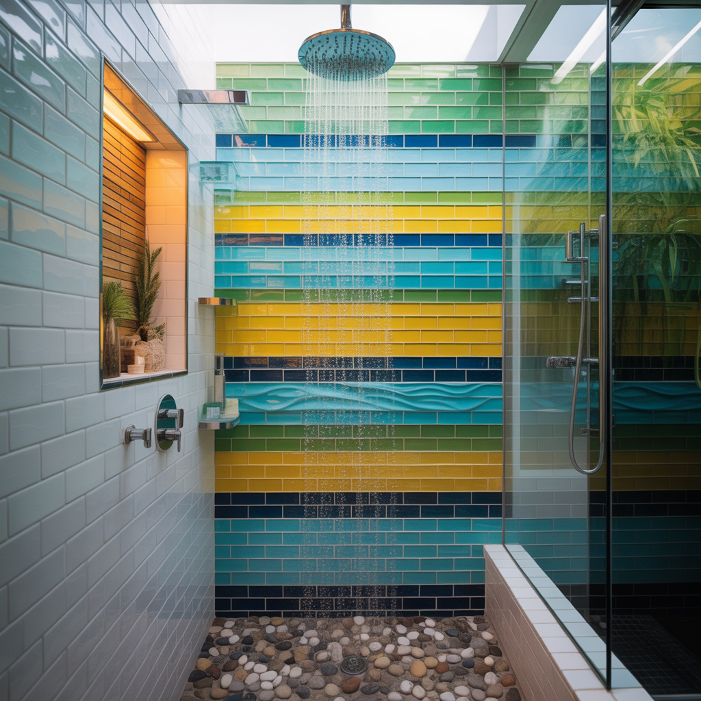 shower ideas for walls