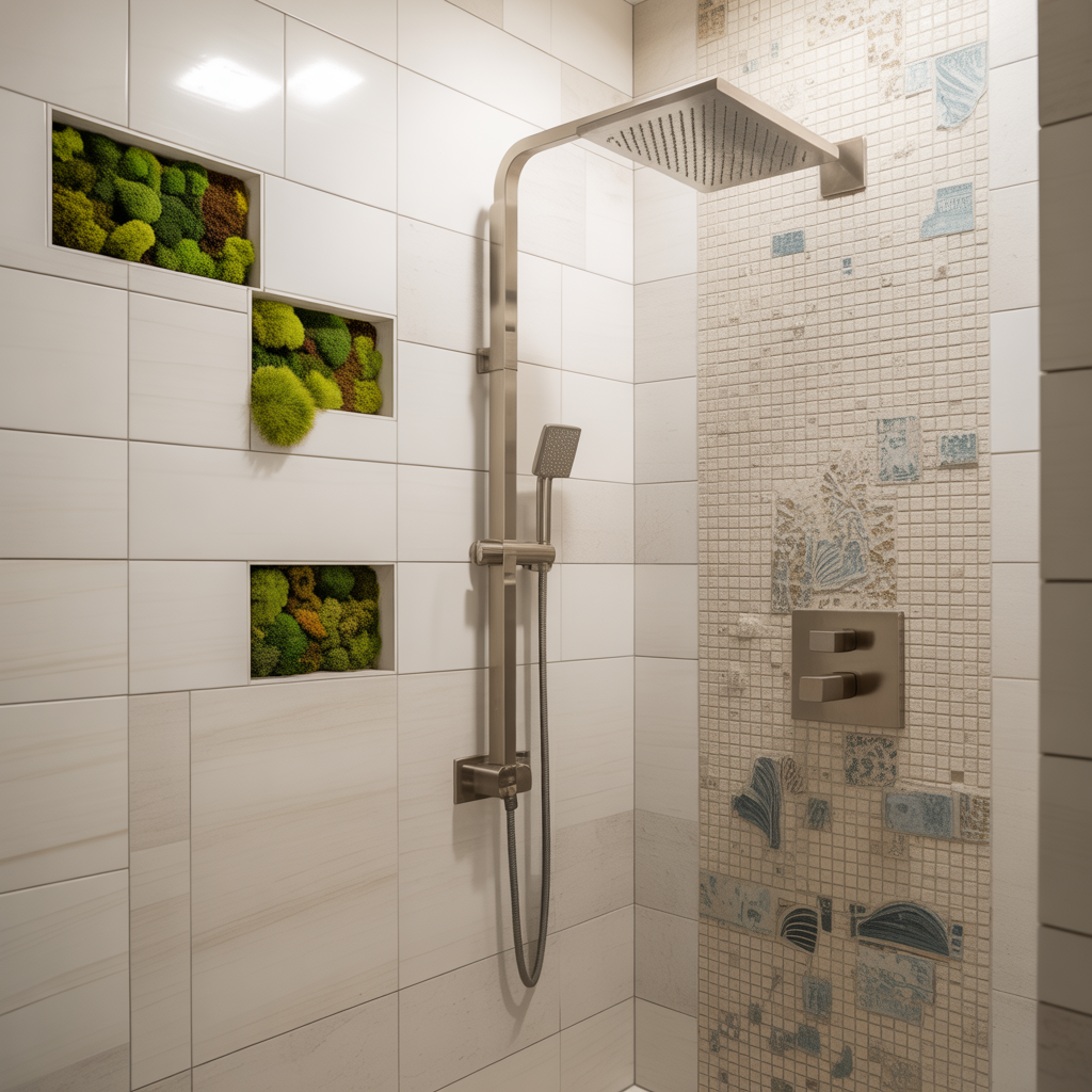 shower ideas for walls
