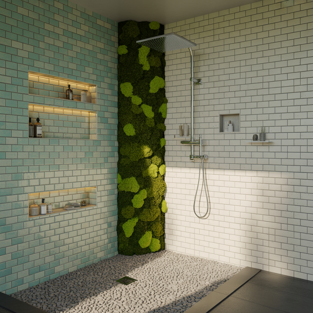 shower ideas for walls