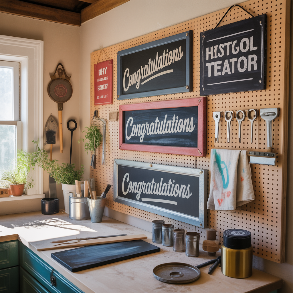 sign ideas congratulations