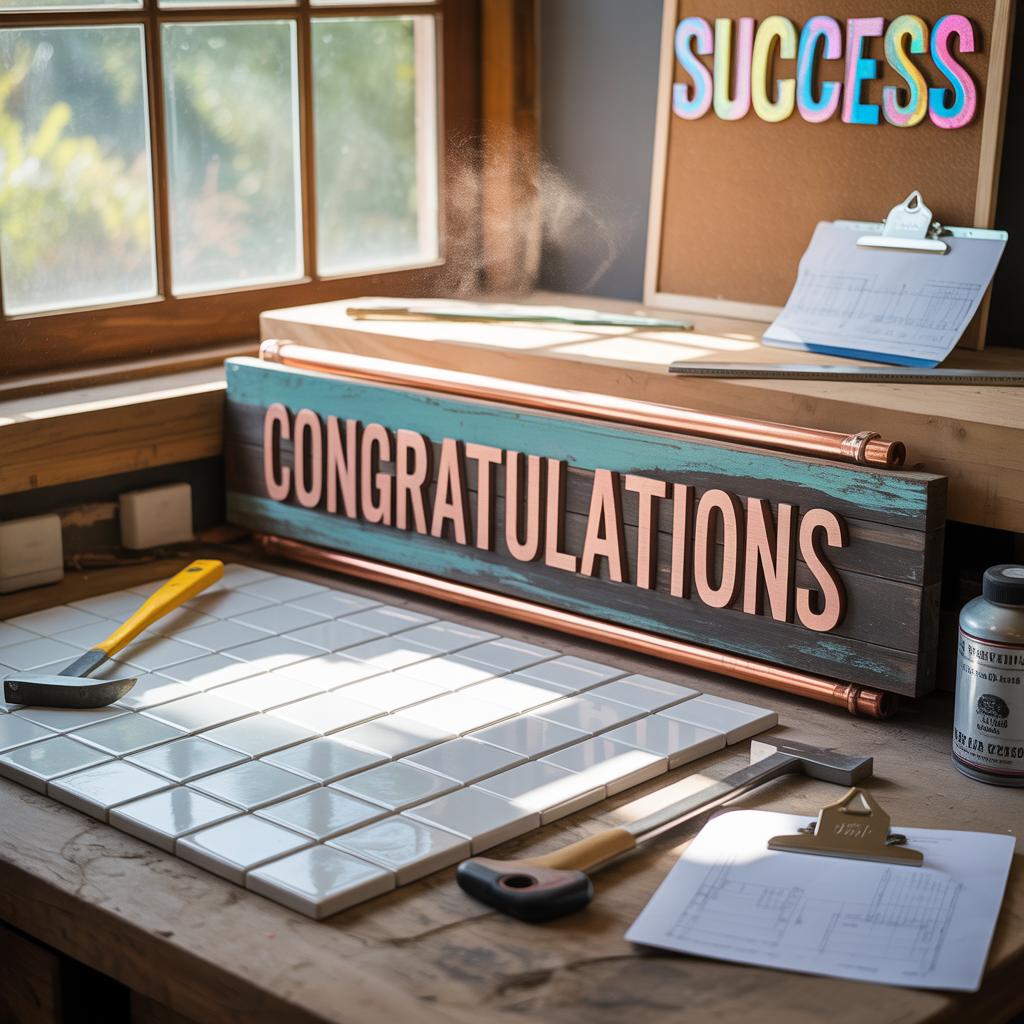 sign ideas congratulations
