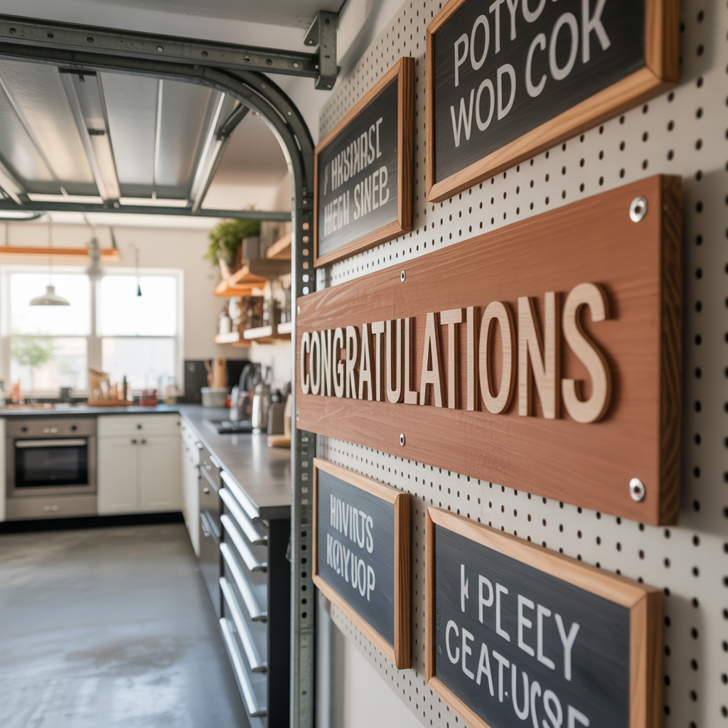 sign ideas congratulations