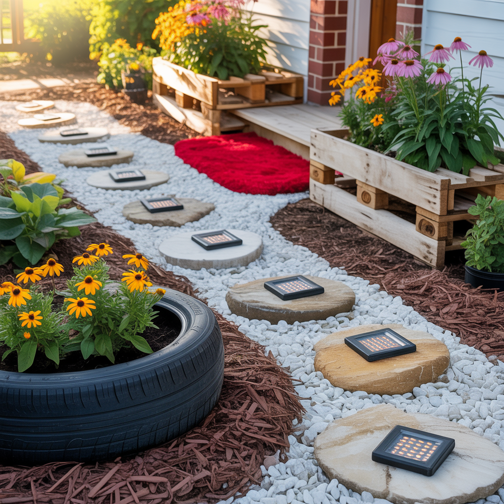 simple cheap front yard landscaping