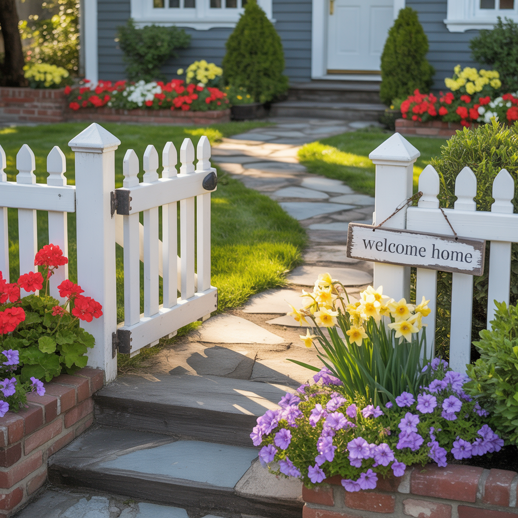 simple cheap front yard landscaping