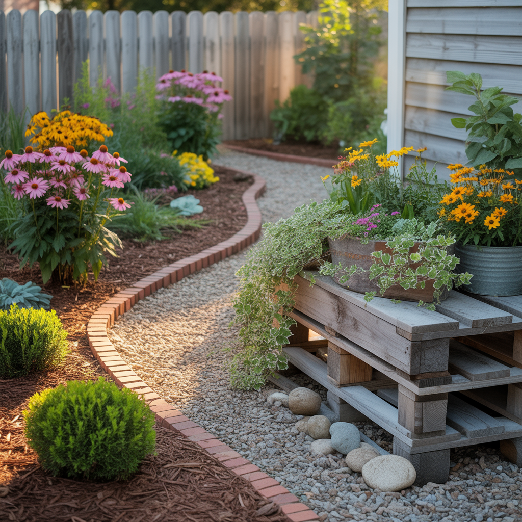 simple cheap front yard landscaping