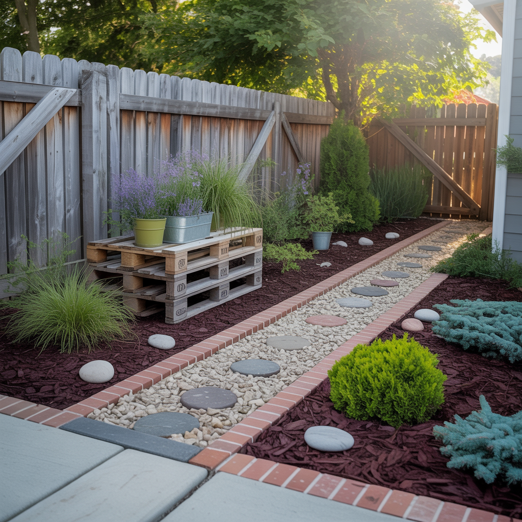 simple cheap front yard landscaping