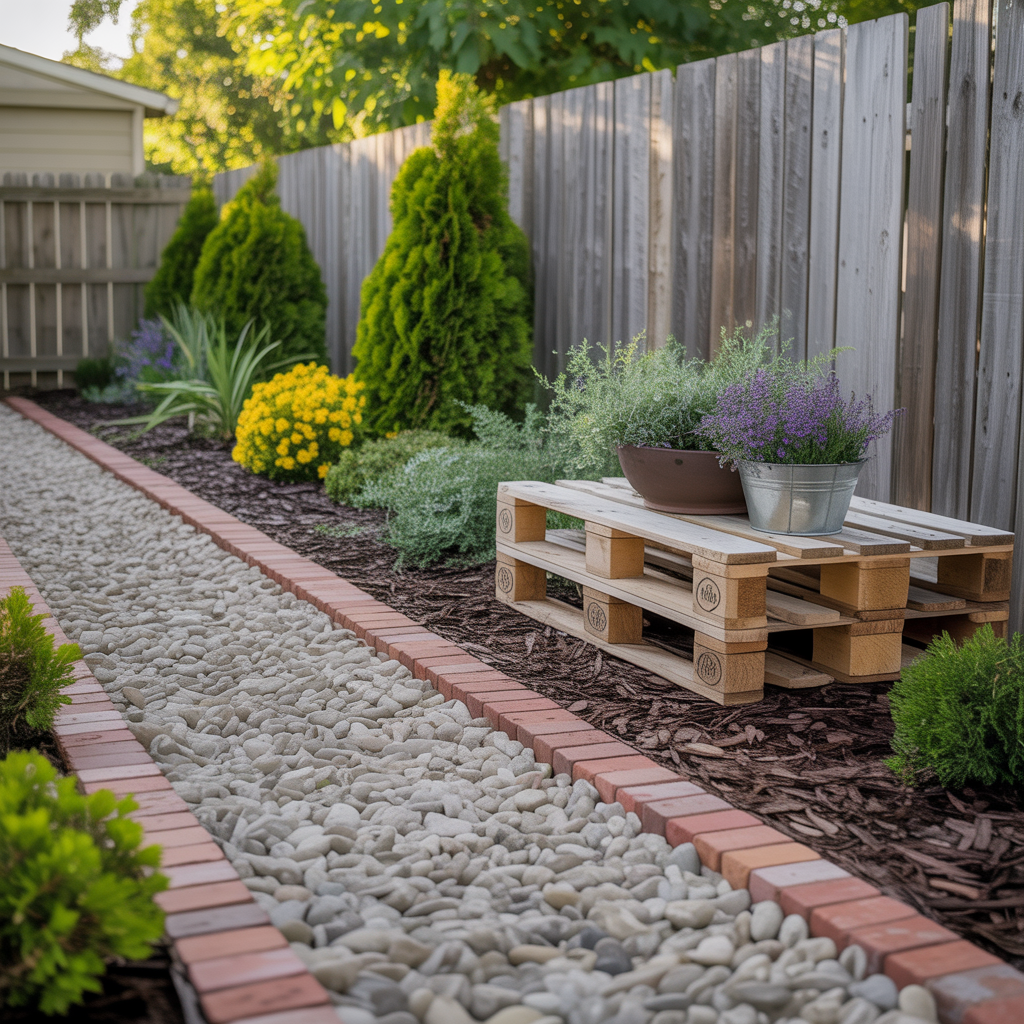 simple cheap front yard landscaping