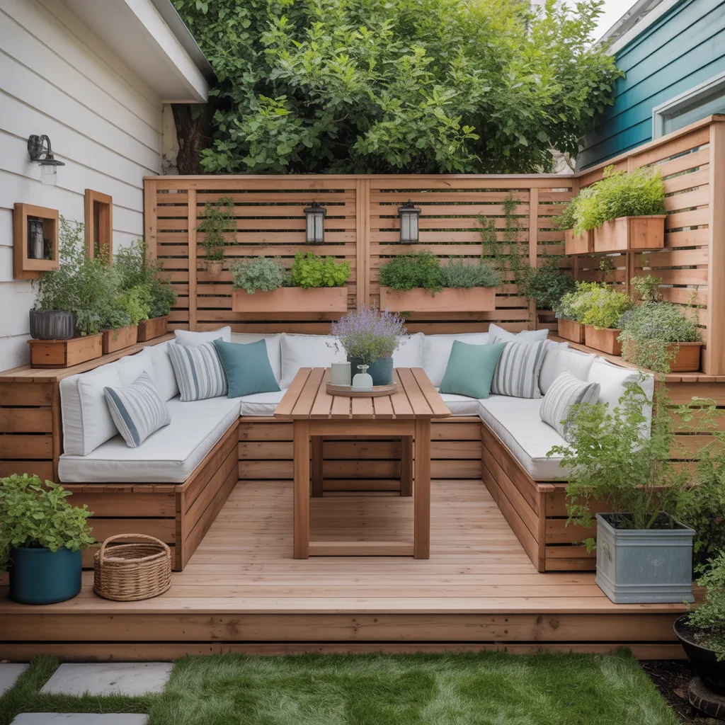 small backyard deck ideas
