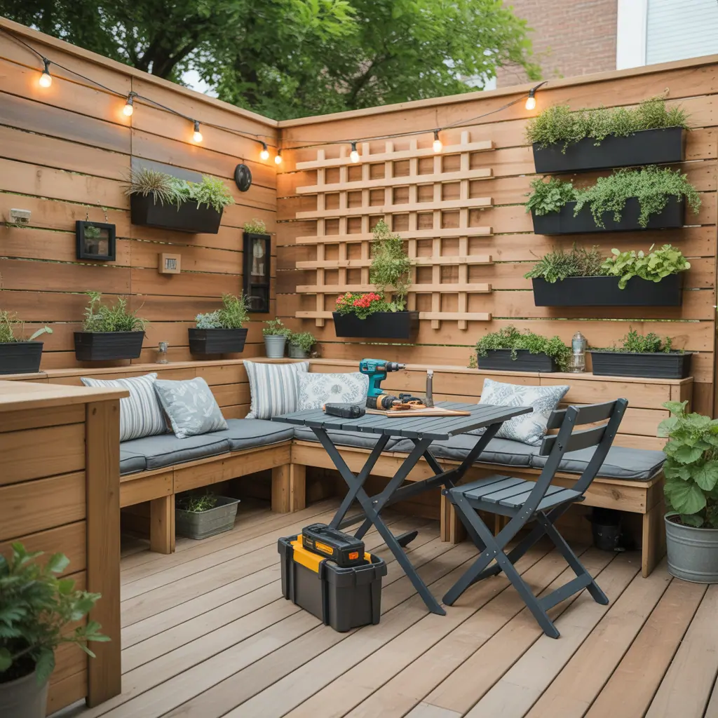small backyard deck ideas