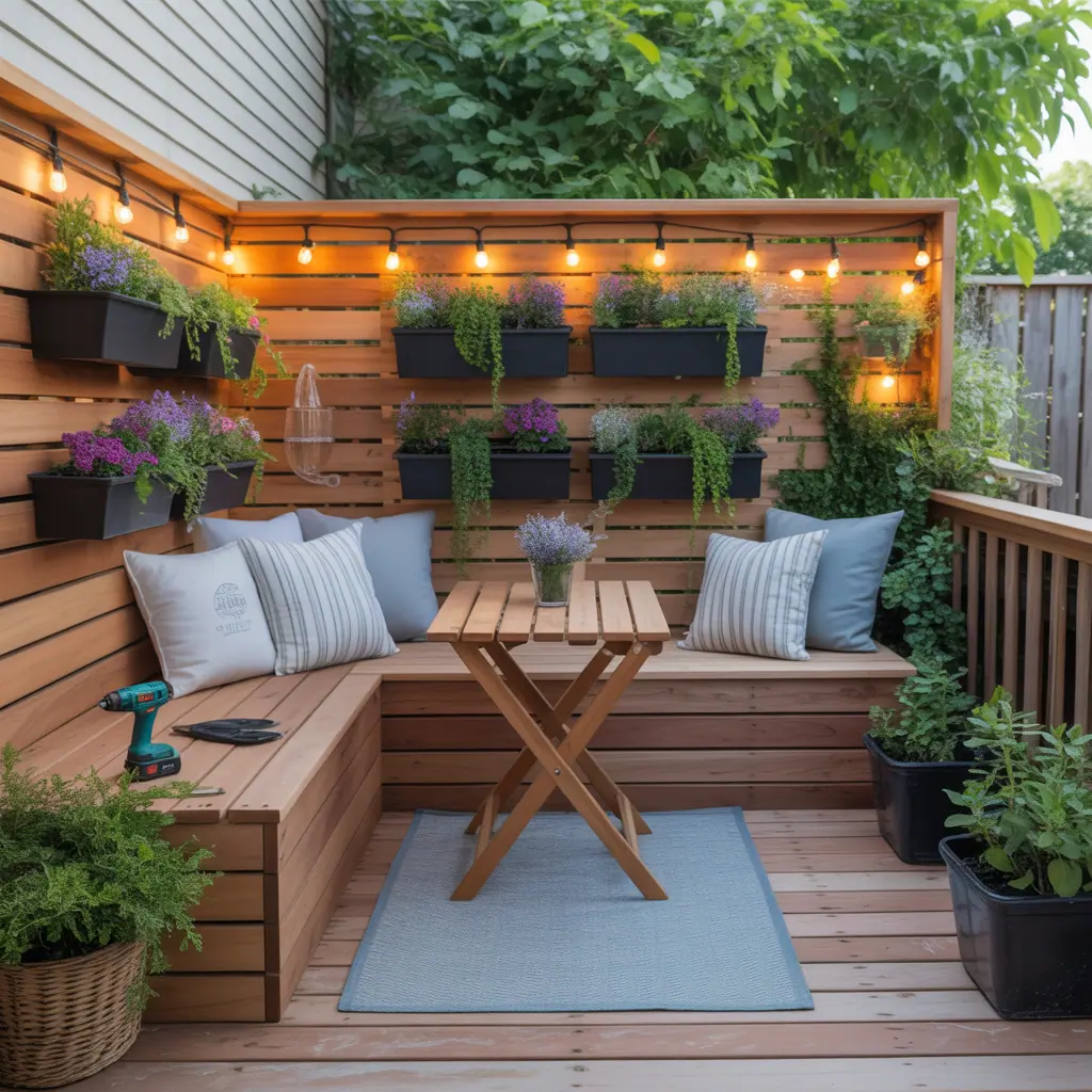 small backyard deck ideas