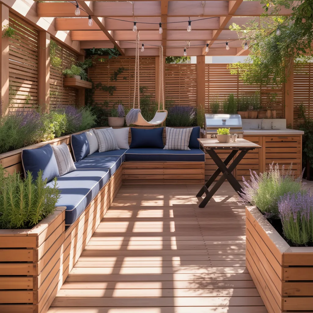 small backyard deck ideas