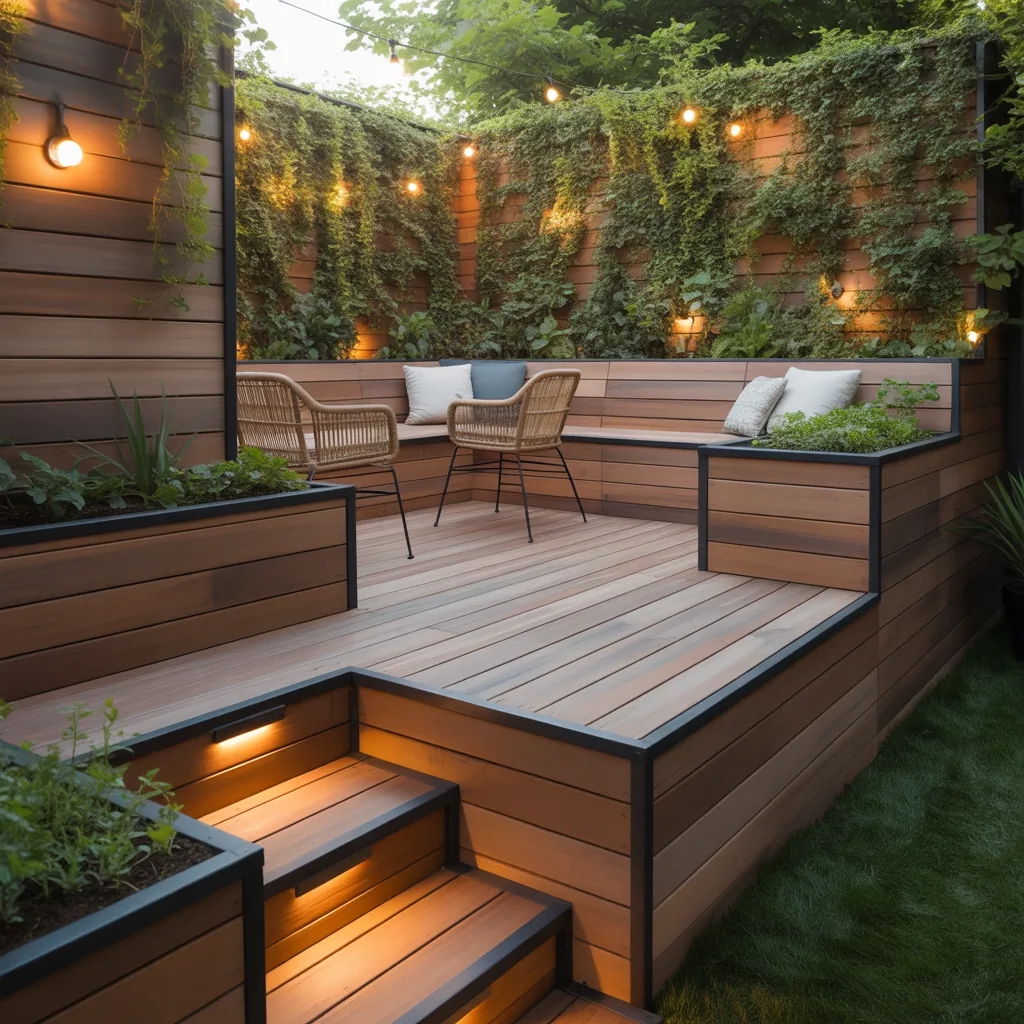 small backyard deck ideas