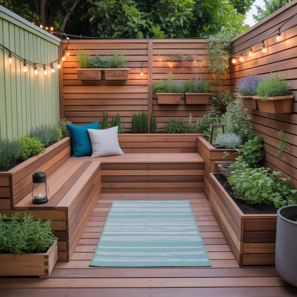 small backyard deck ideas