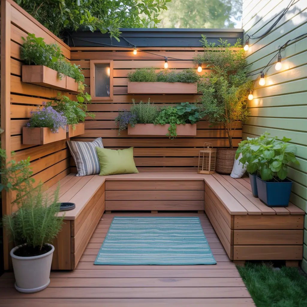 small backyard deck ideas