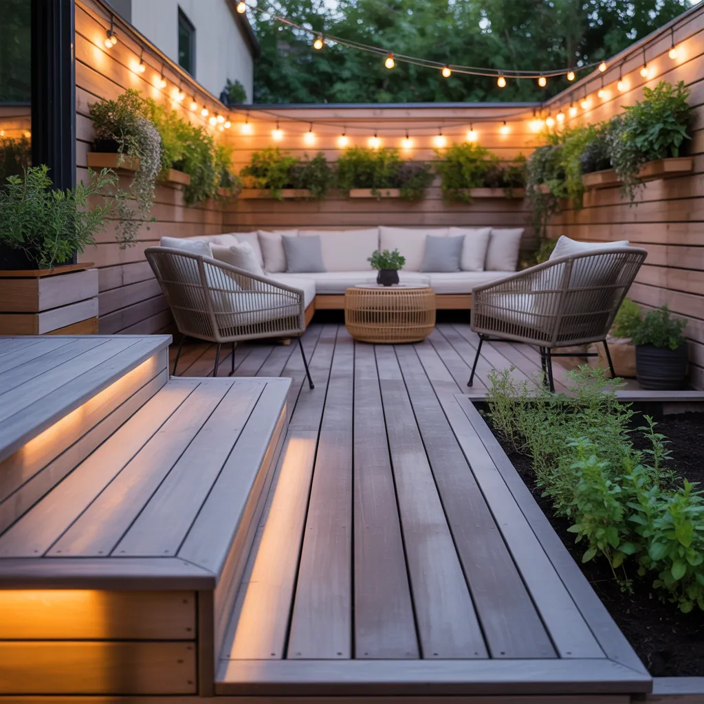 small backyard deck ideas