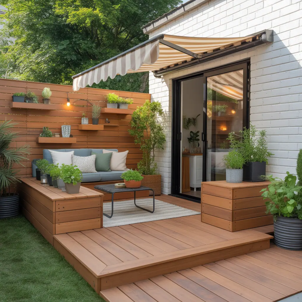 small backyard deck ideas