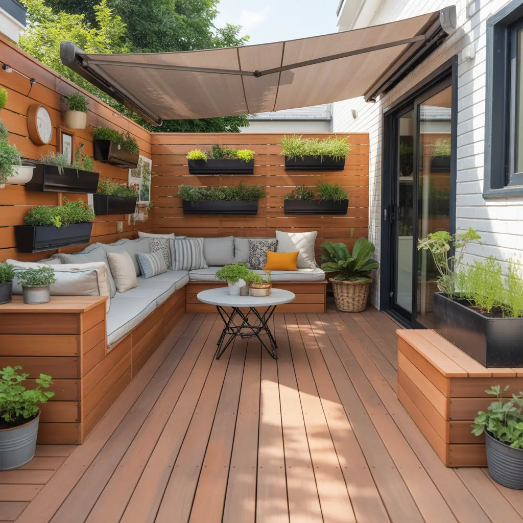 small backyard deck ideas