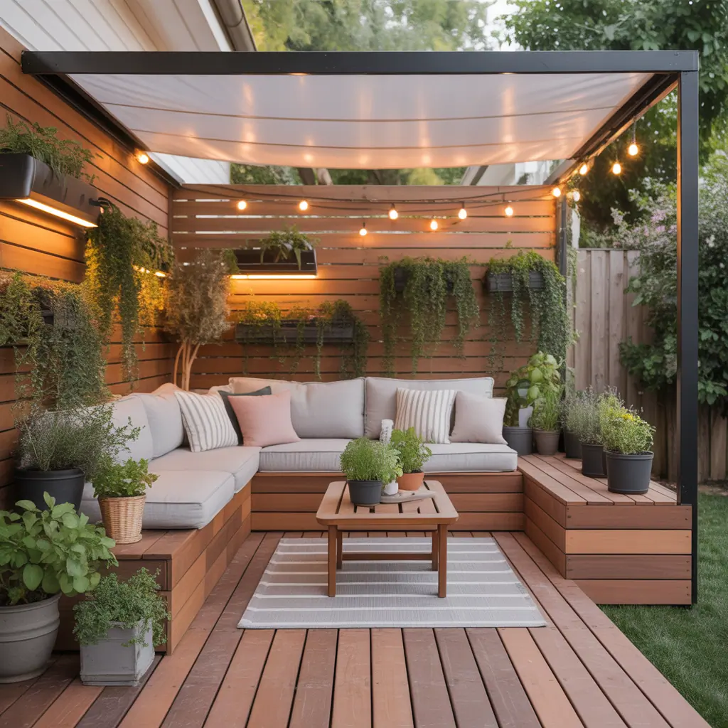 small backyard deck ideas