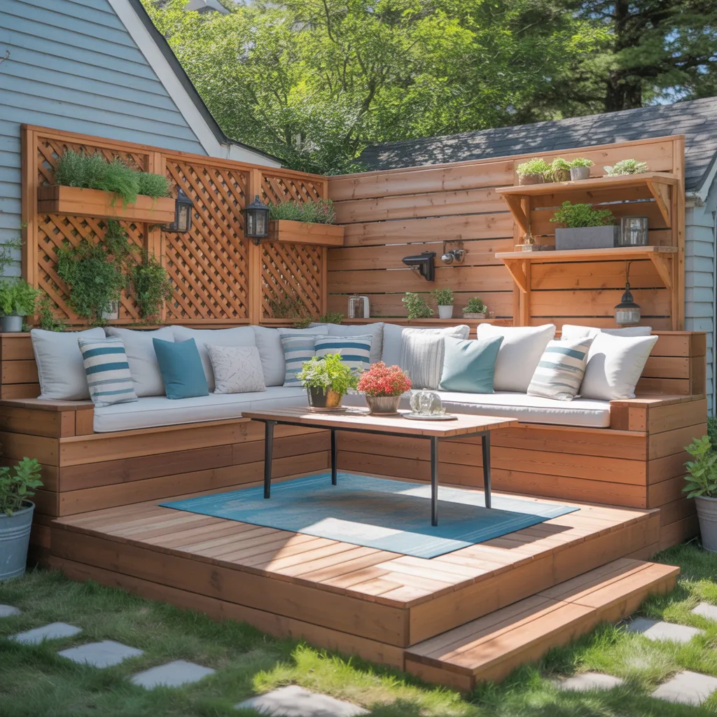 small backyard deck ideas