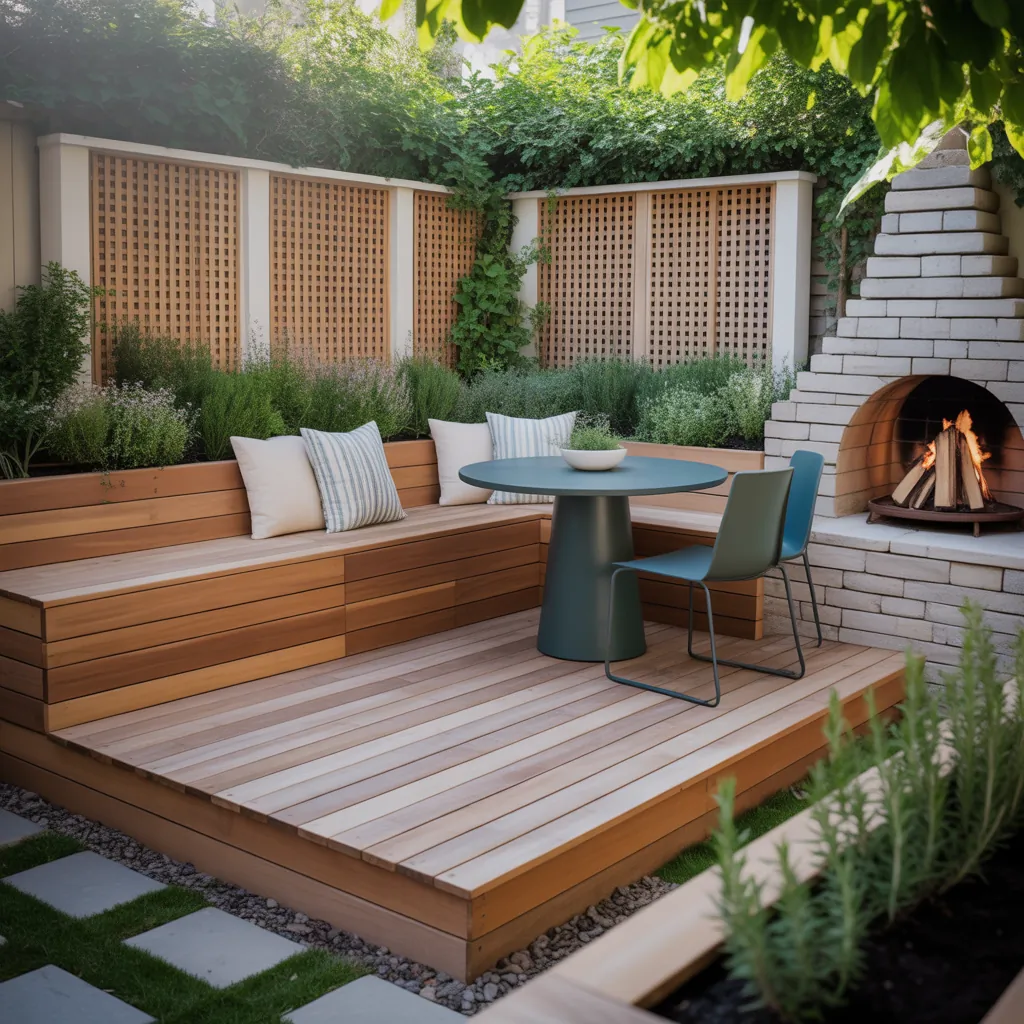 small backyard deck ideas