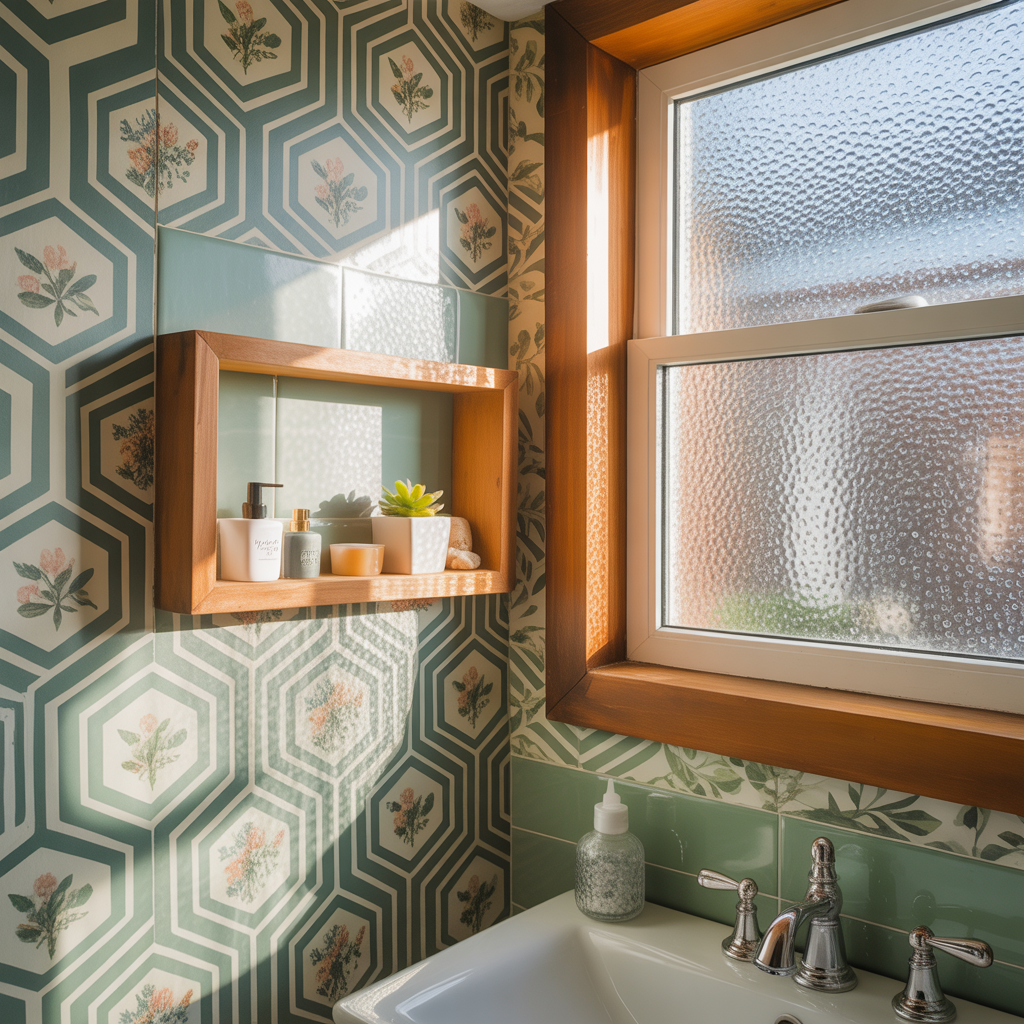 Small Bathroom Wallpaper