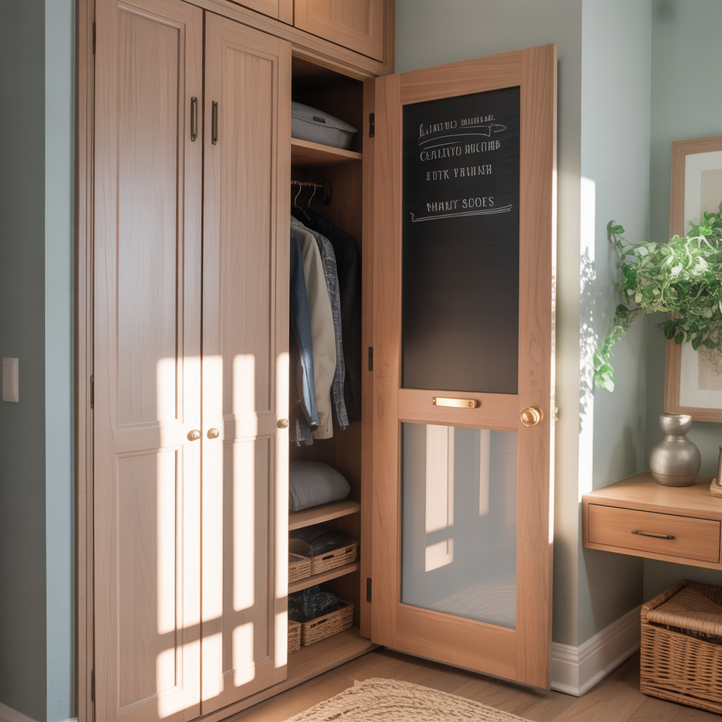 small closet door ideas